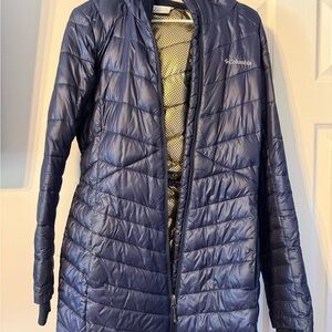 Columbia Women's Dark Blue Puffer Jacket
